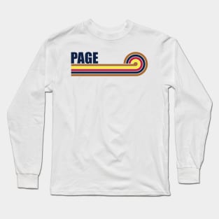 Page Arizona horizontal sunset Long Sleeve T-Shirt